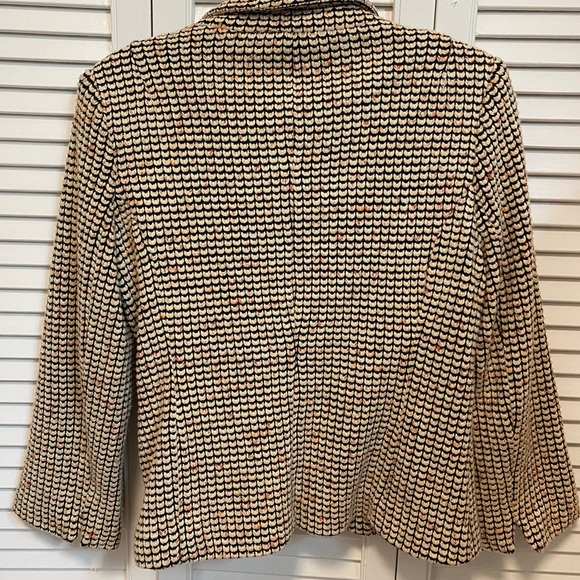 Cartonnier Anthropologie Tweed Blazer Size Large - Picture 4 of 5